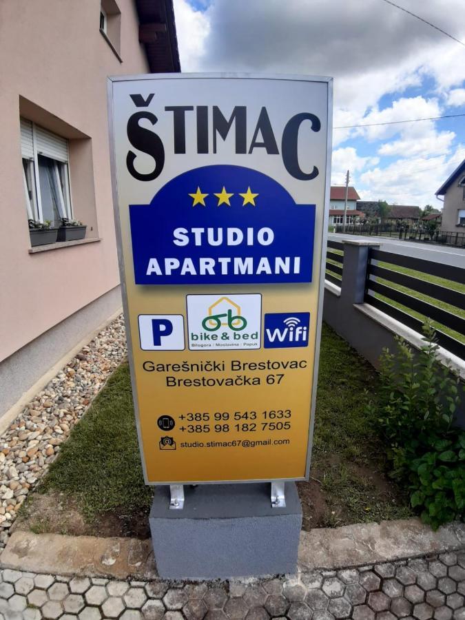 Studio Apartmani "Stimac" Garesnica Buitenkant foto